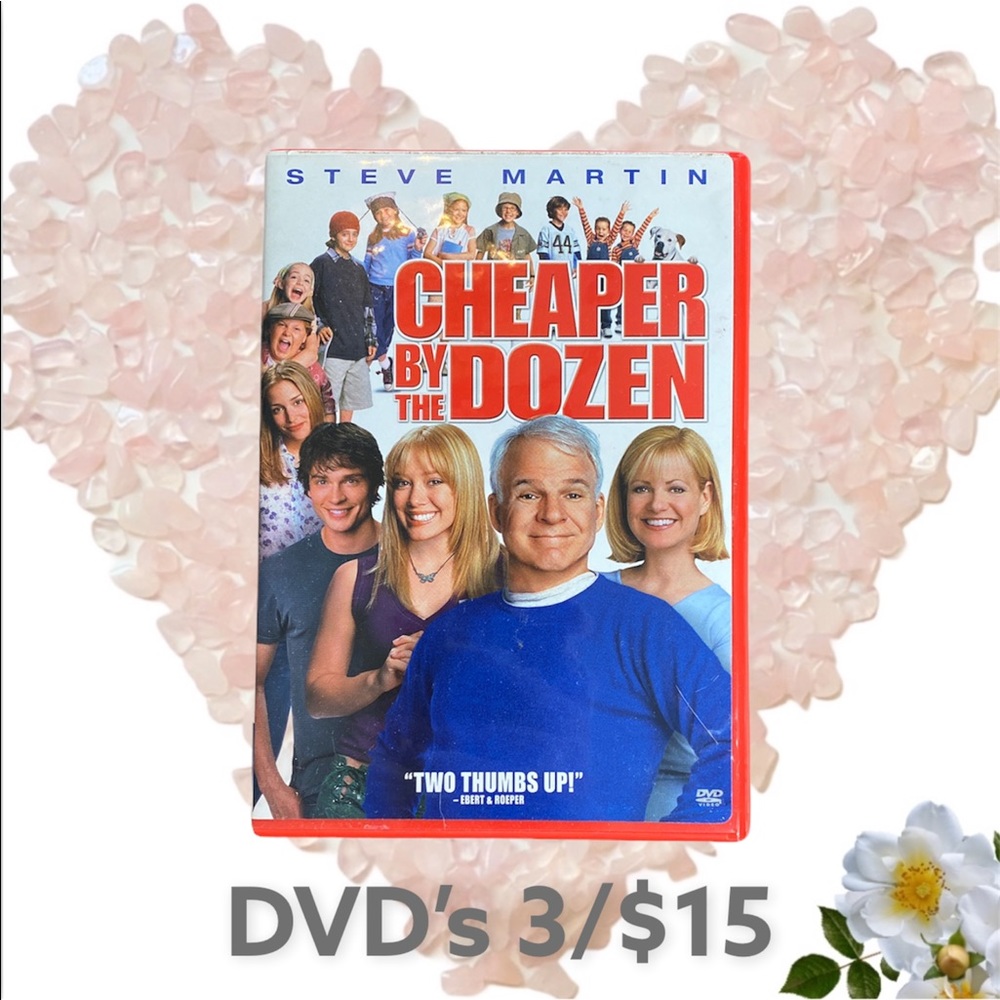 💖3/$15 Cheaper by the Dozen DVD